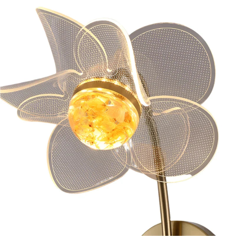 FloralGlow - Éclairage Moderne