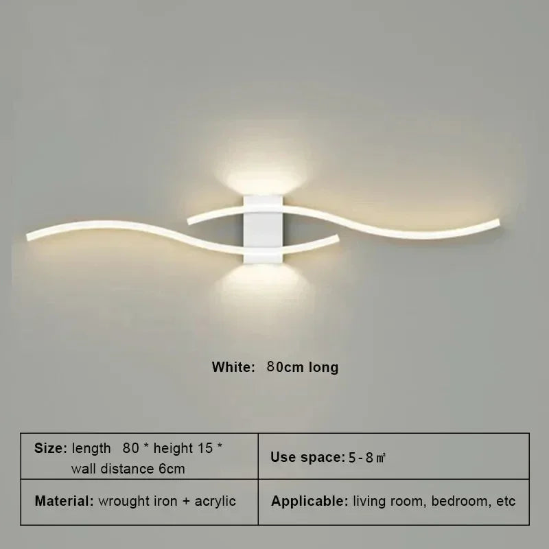 ModernAura - Applique Murale LED