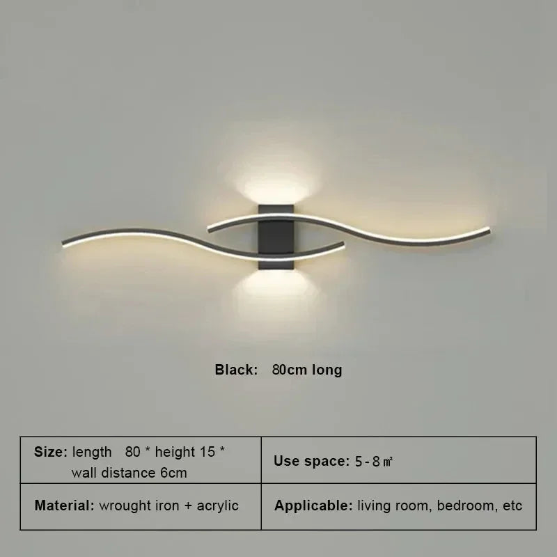 ModernAura - Applique Murale LED