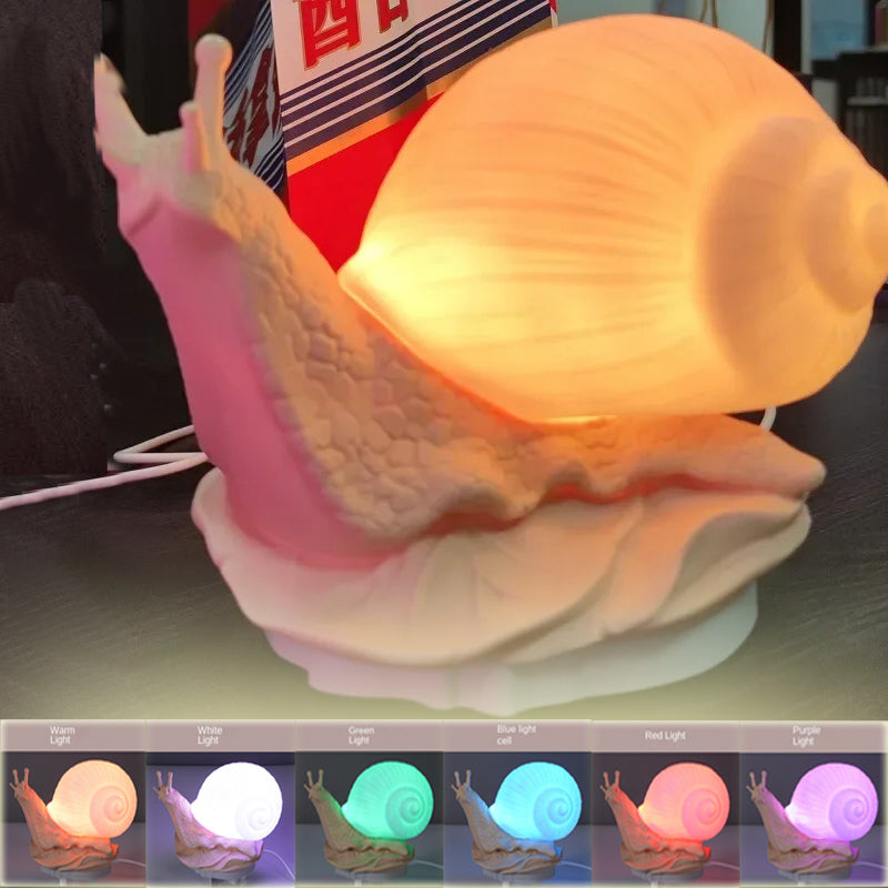 SnailGlow - Lampe d'ambiance tactile