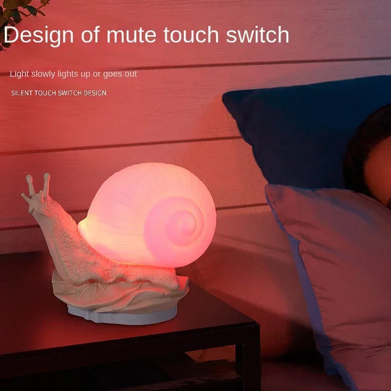 SnailGlow - Lampe d'ambiance tactile