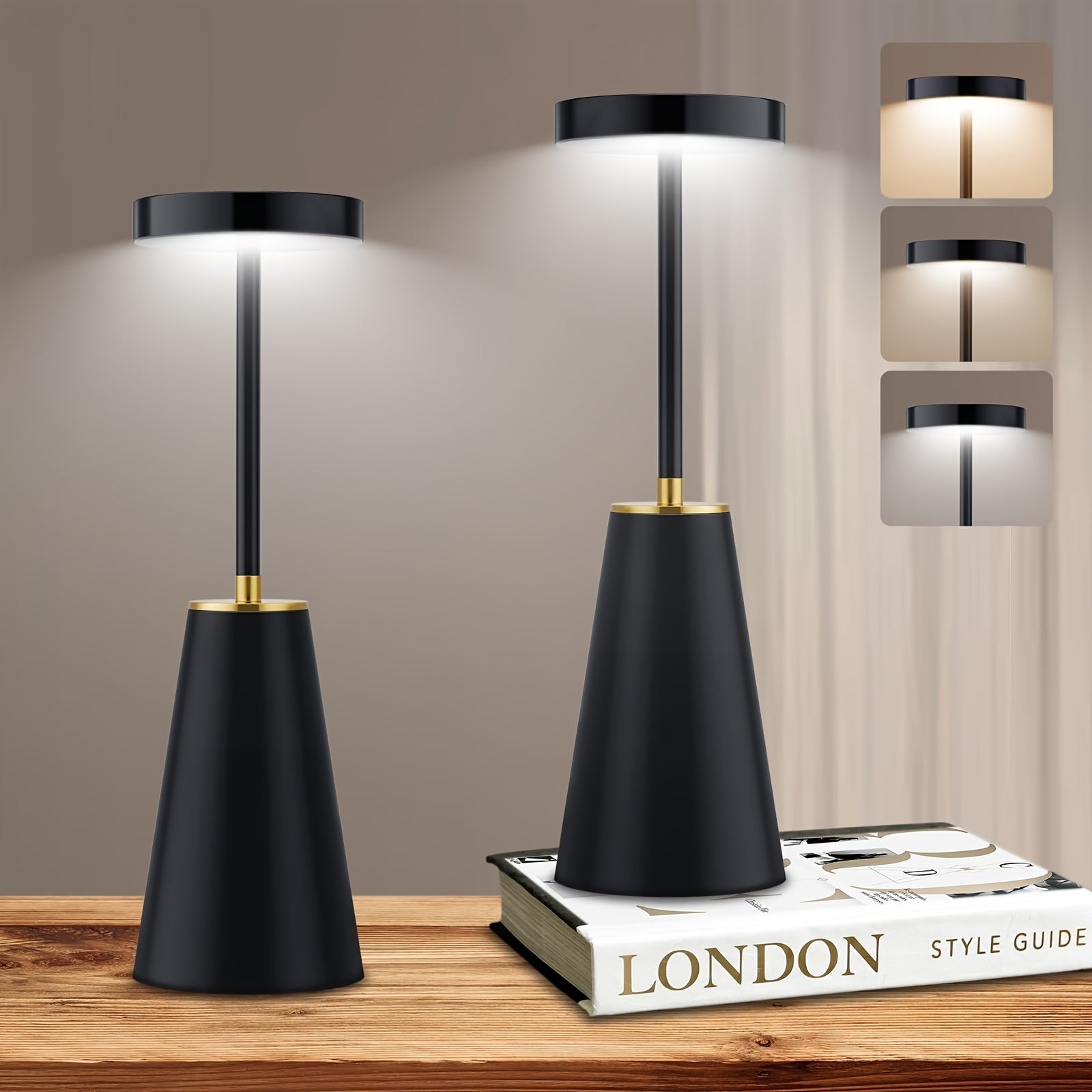 TriGlow - Lampe tactile