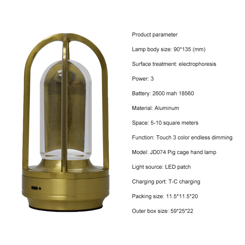 TouchDim - Lampe de Bureau Nordique