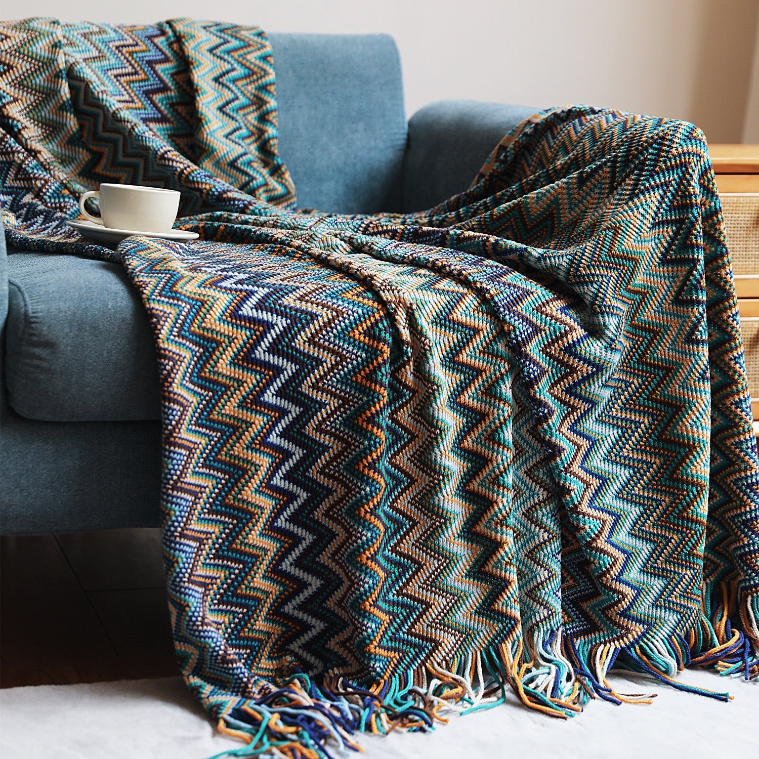 GypsyLoom | Couverture Bohémienne Boho