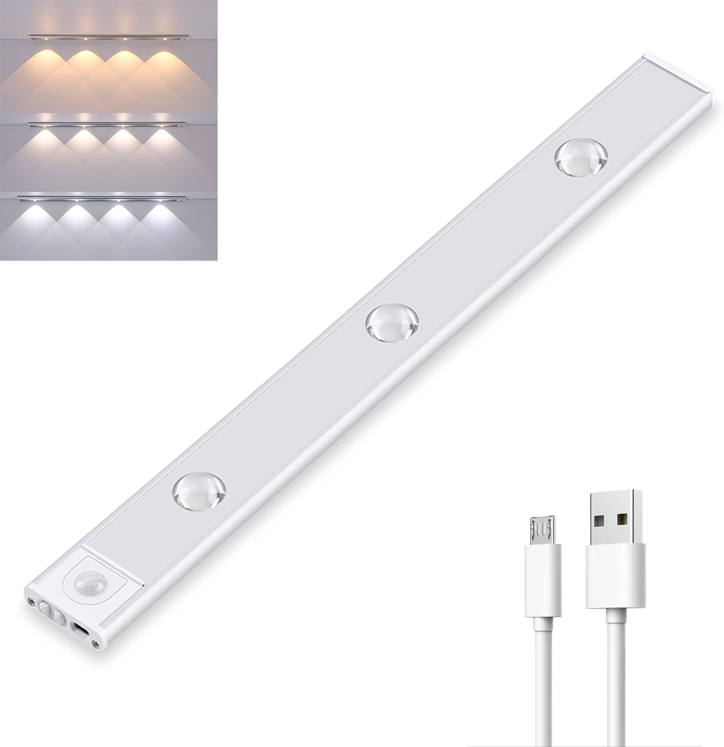 Luminaire LED intelligent sans fil | Éclairage activé par mouvement et installation facile
