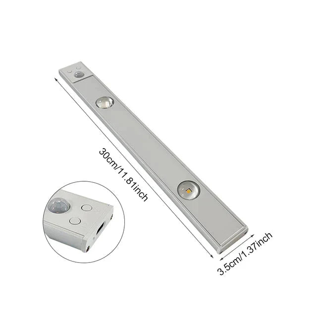 Luminaire LED intelligent sans fil | Éclairage activé par mouvement et installation facile