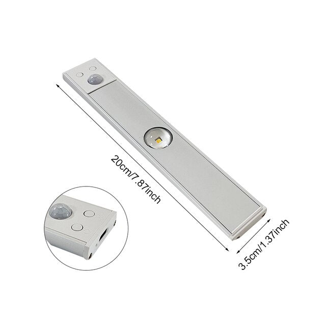 Luminaire LED intelligent sans fil | Éclairage activé par mouvement et installation facile