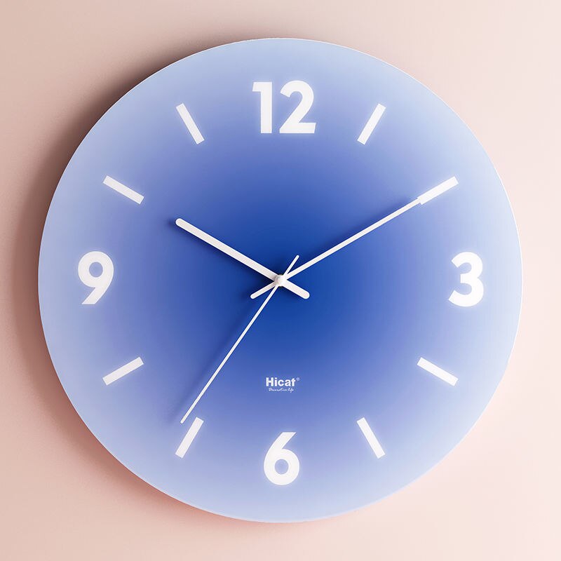 Luxe - Horloge murale en verre | Une touche d'élégance et de sophistication