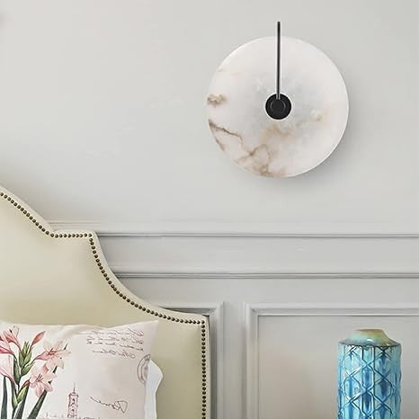 Collection de lampes murales modernes en marbre | Appliques LED écologiques