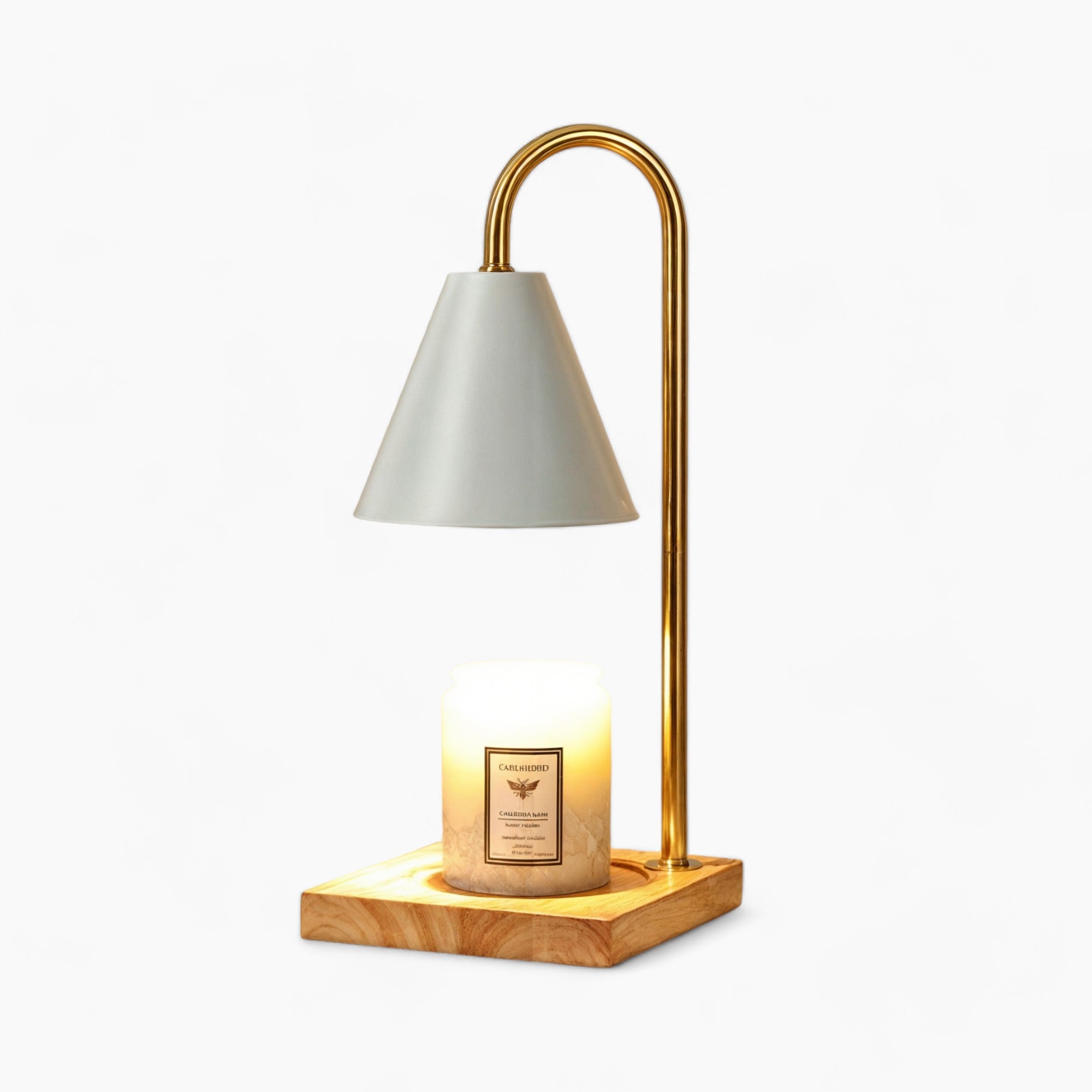 Lampe de chauffage pour bougie dimmable | Luminosité ajustable, chauffe-bougie parfumée