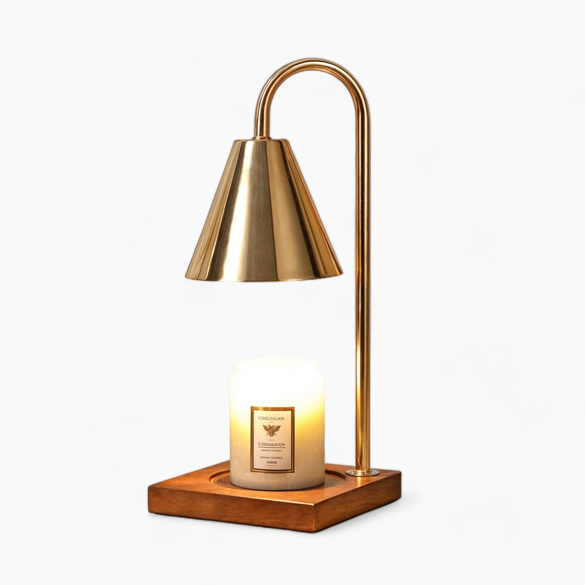 Lampe de chauffage pour bougie dimmable | Luminosité ajustable, chauffe-bougie parfumée