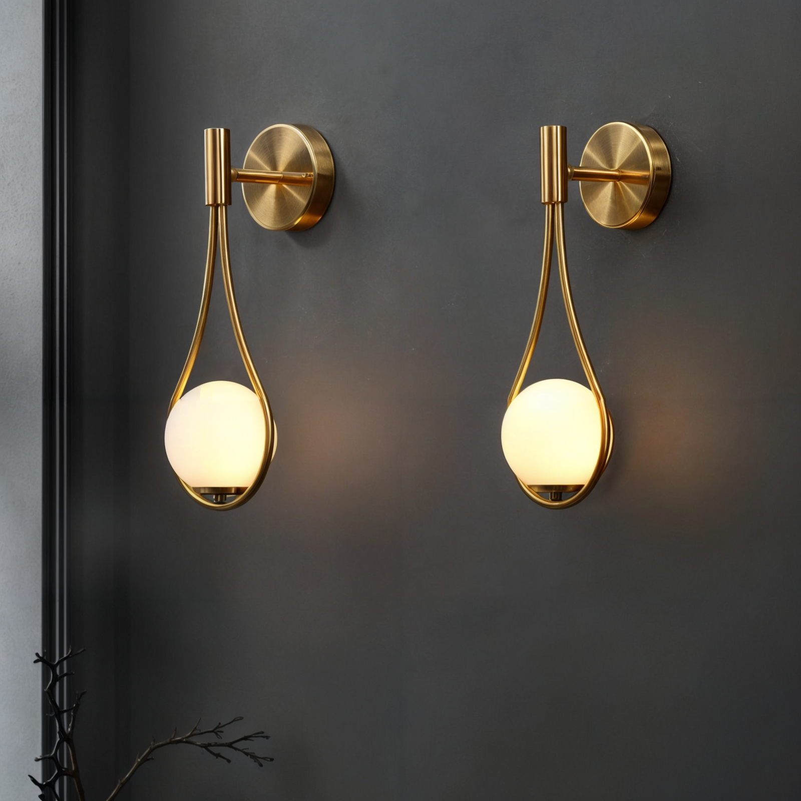 LiviGlow - Luminaires Muraux Nordiques | Éclairage élégant LED G4 bidirectionnel