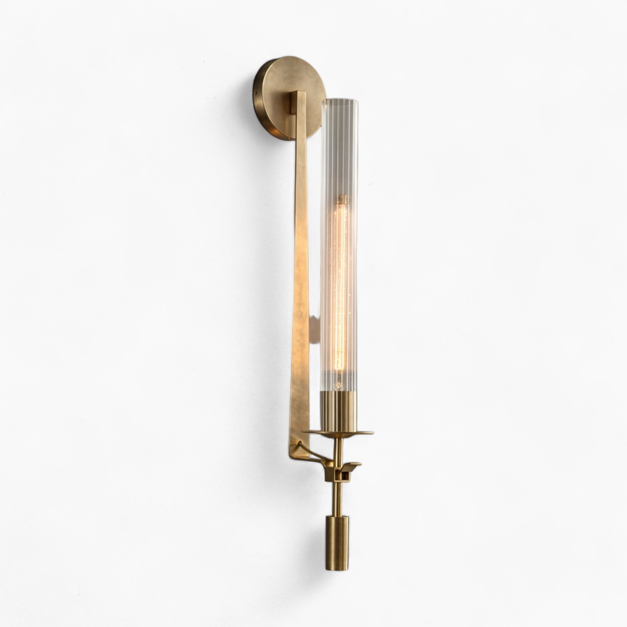 Applique murale nordique | Fer et verre, E27, 90-260V, LED