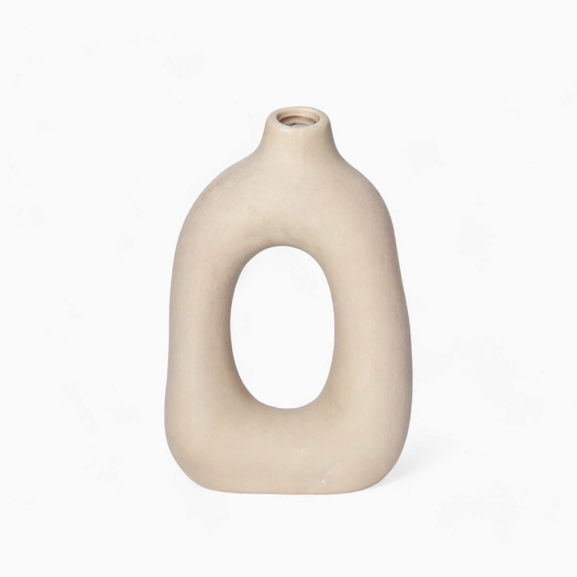 Vases en céramique givrés | Décorations de table classiques et post-modernes