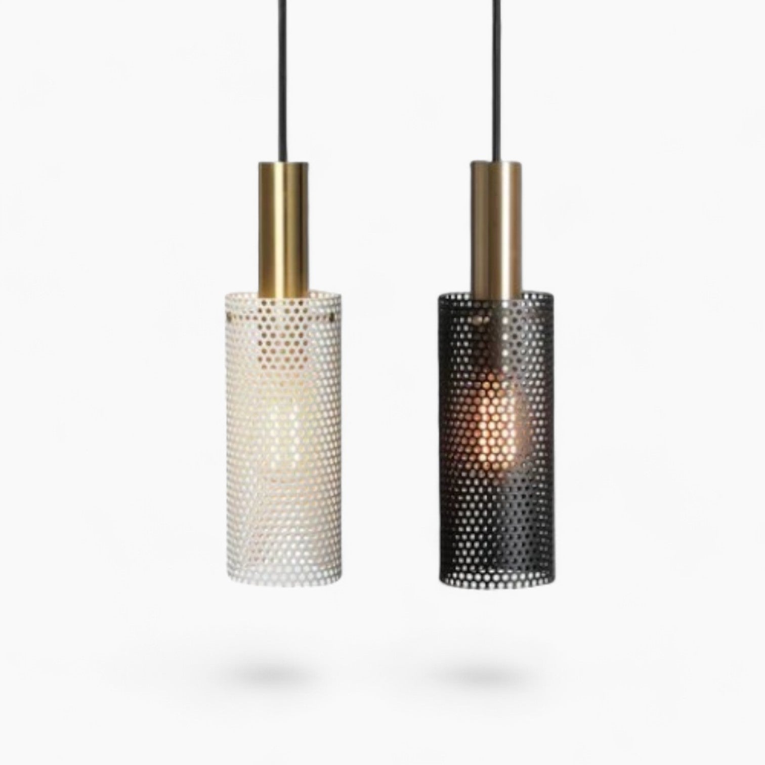 Suspension Métal Élégante | Design Moderne et Câble Réglable