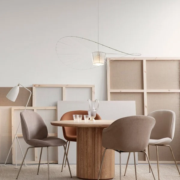 Collection de suspensions LED modernes | Abat-jour en tissu dynamique et designs encastrés