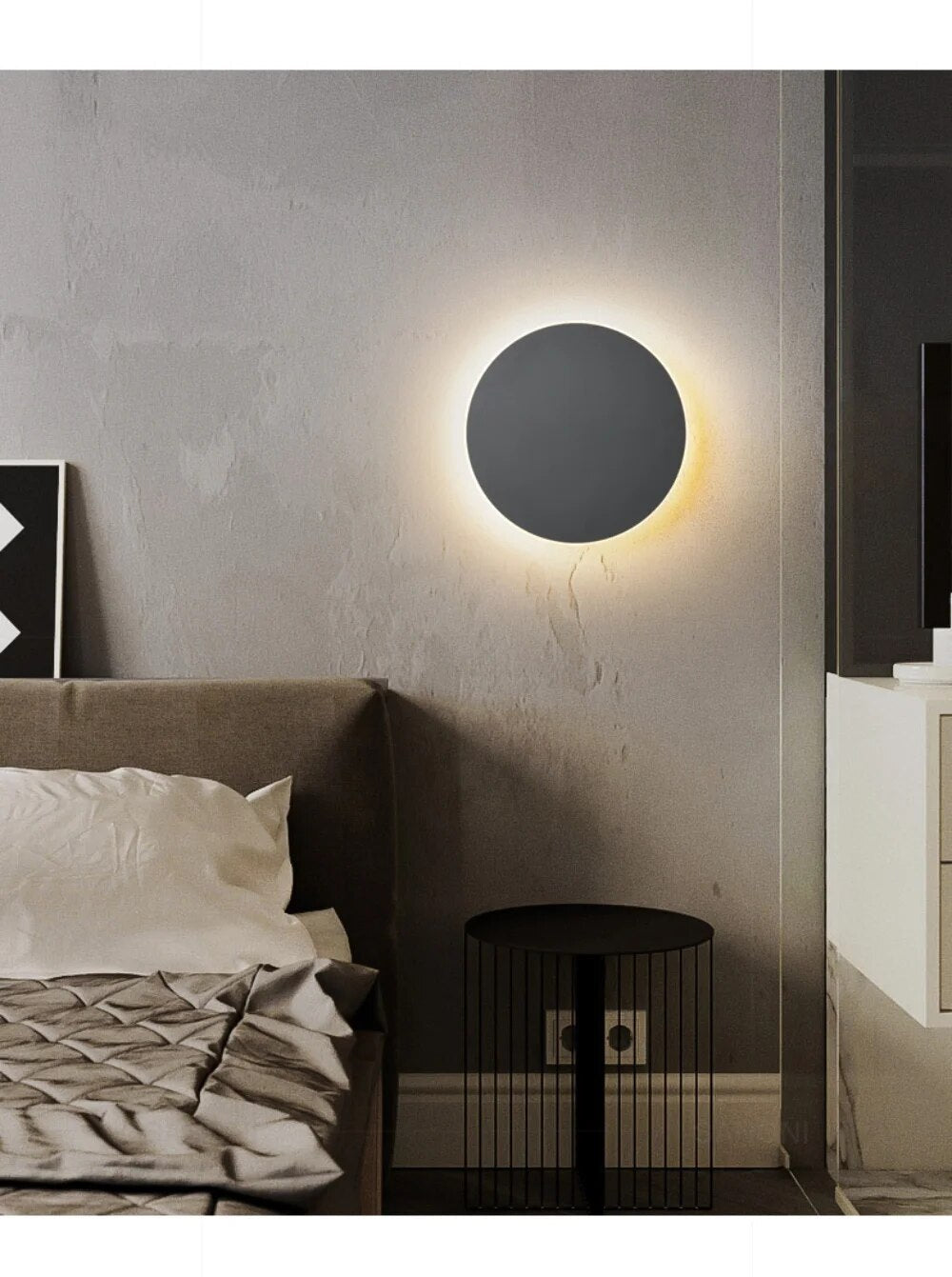 SleekSphere - Applique murale LED ronde