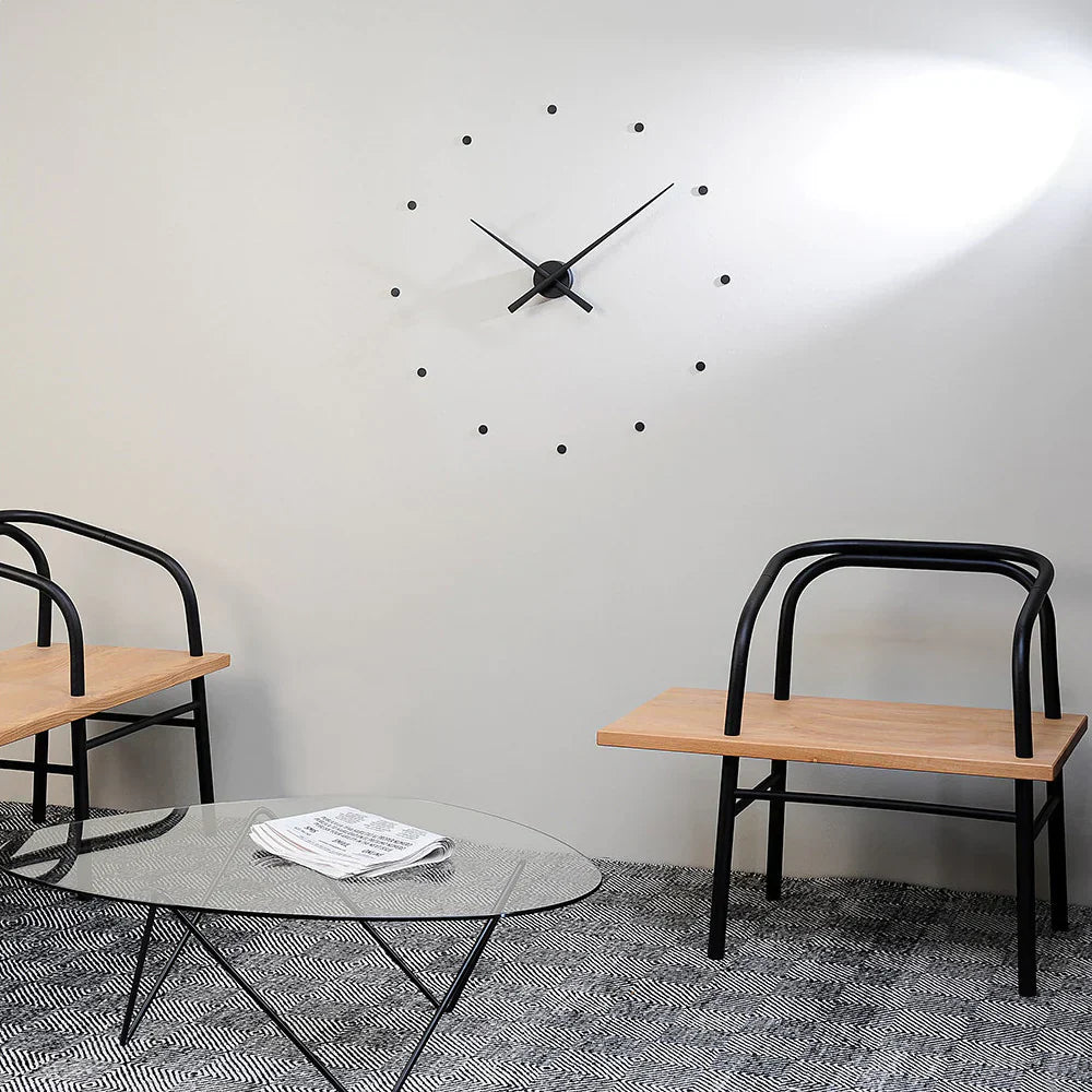 Horloge Murale Moderne - Simplicité Épurée | Une pièce maîtresse pour un style de vie contemporain