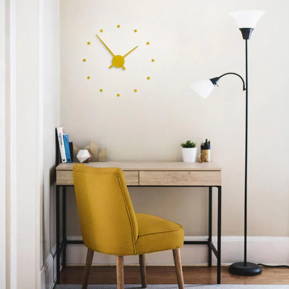 Horloge Murale Moderne - Simplicité Épurée | Une pièce maîtresse pour un style de vie contemporain