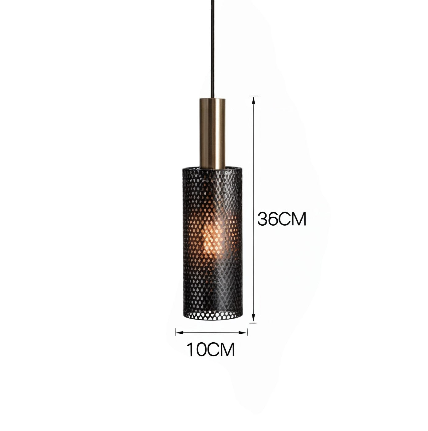 Suspension Métal Élégante | Design Moderne et Câble Réglable