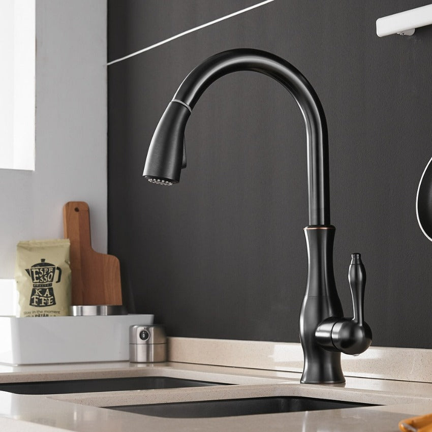 Robinet de cuisine escamotable Anton | Fonctionnalité élégante et design moderne