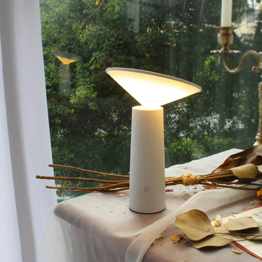 Lampes de table LED modernes | Dimmables et rotatives avec batterie intégrée