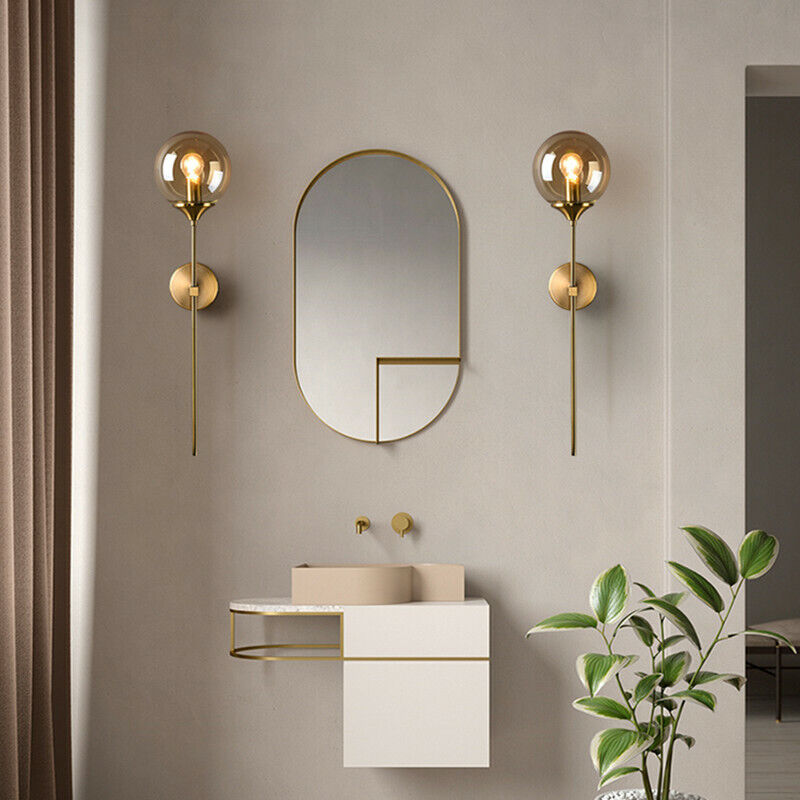 Applique murale en verre scandinave moderne | Design contemporain épuré