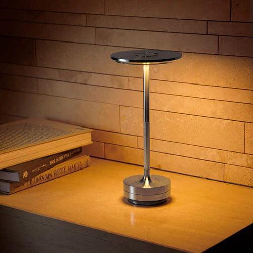 Lampe de table sans fil Nordic Light | Rechargeable USB, métal, dimmable