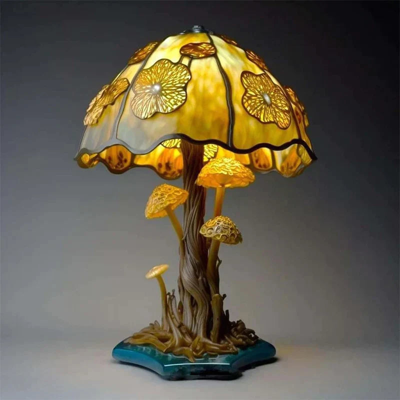 DreamLight - Magnifique lampe en vitrail | Éclairage élégant et design apaisant