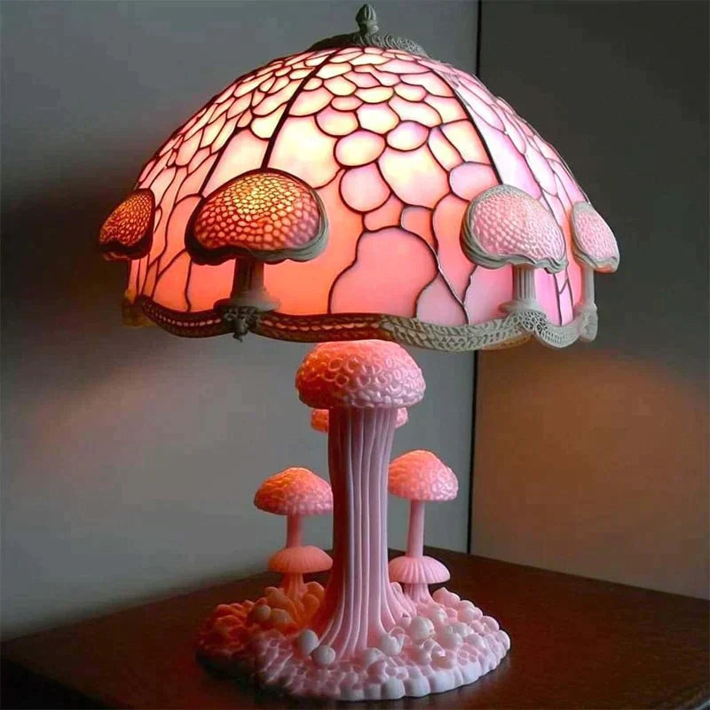 DreamLight - Magnifique lampe en vitrail | Éclairage élégant et design apaisant