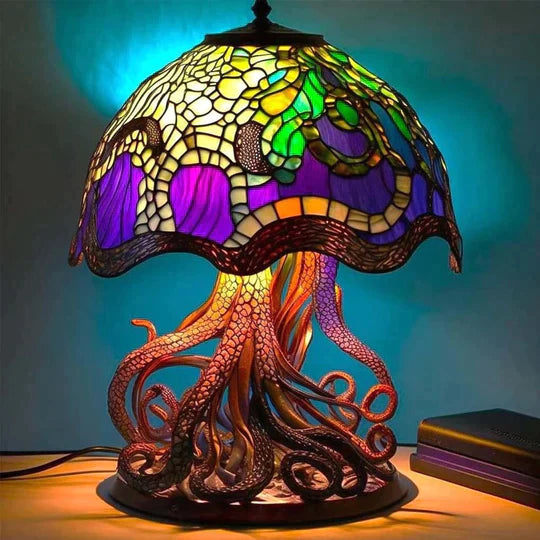 DreamLight - Magnifique lampe en vitrail | Éclairage élégant et design apaisant